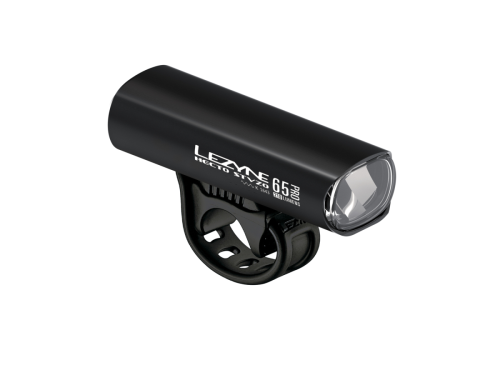 Lezyne Hecto Drive Pro 65 StVZO,schwarz-glänzend,weißes Licht, Y13