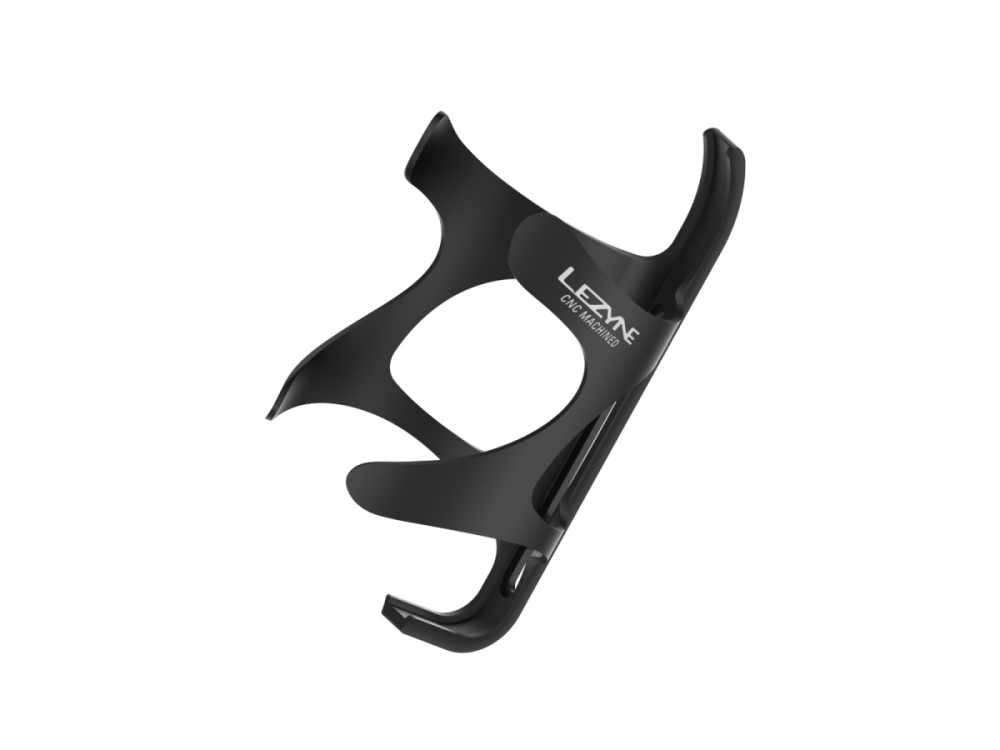 Lezyne Wasserflaschenhalter AL Cage,CNC, Alu. verstellbare Ausrichtung,mattschwarz