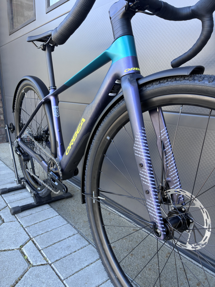 Orbea TERRA M31eTEAM 1X XS Custom TANZANITE/JADE GREEN